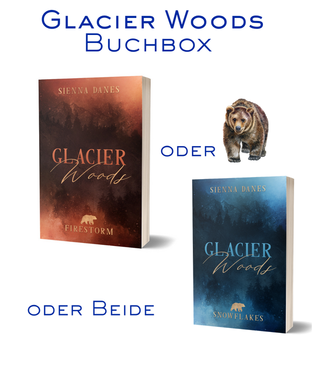 "Glacier Woods: Firestorm" - Buchbox