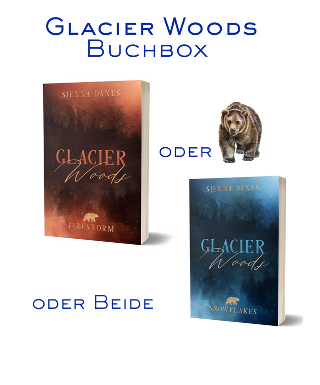 "Glacier Woods: Firestorm" - Buchbox