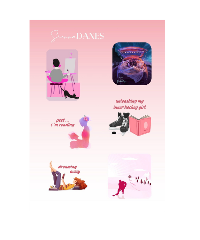 Stickerbogen "Fragile like a Butterfly"