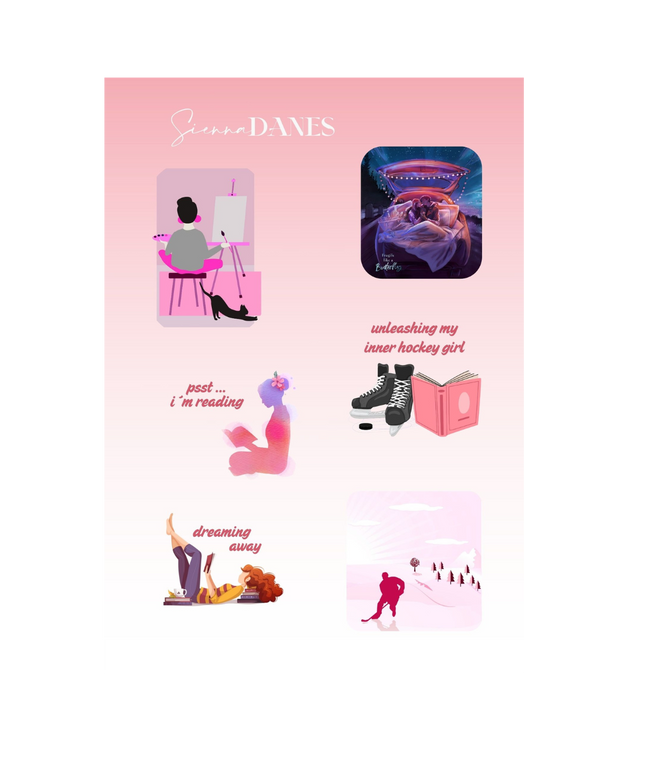 Stickerbogen "Fragile like a Butterfly"