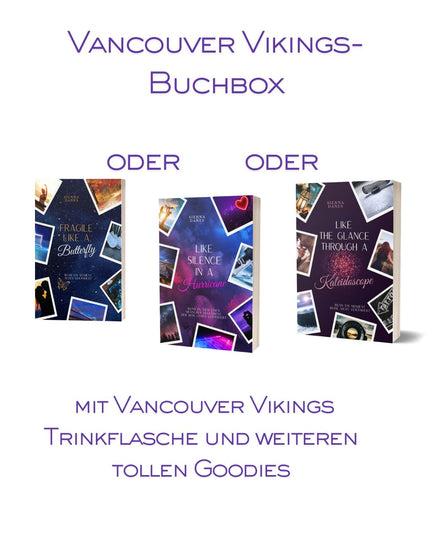 Vancouver Vikings Buchbox mit 1 Print - versch. Optionen