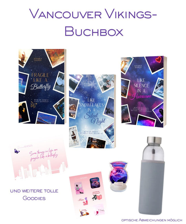 Vancouver Vikings Buchbox mit 2 Prints und Novelle